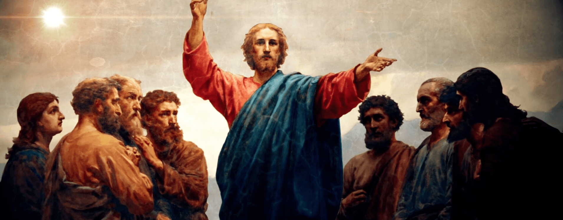 O Senhor enviou os seus discípulos